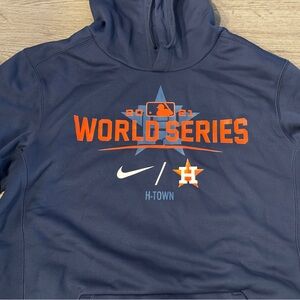 Houston Astros 2021 World Series Nike Hoodie Size Medium NWOT